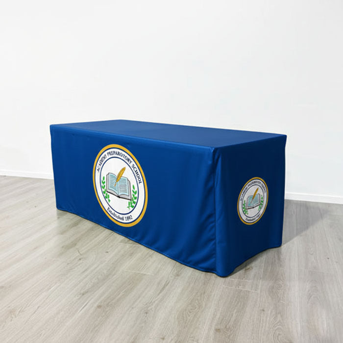 custom printed school table cover