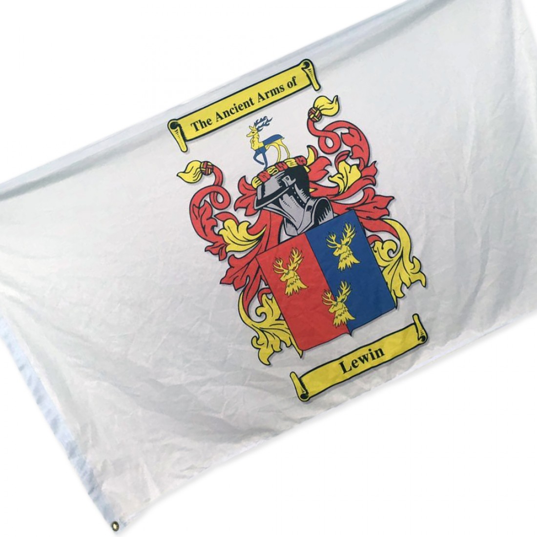 Custom Printed Family Crest Flags 3ft x 5ft The Flag Makers