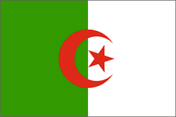 Algeria flag, flags of the world