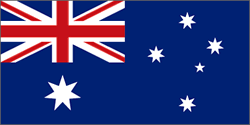Australia flag, flags of the world