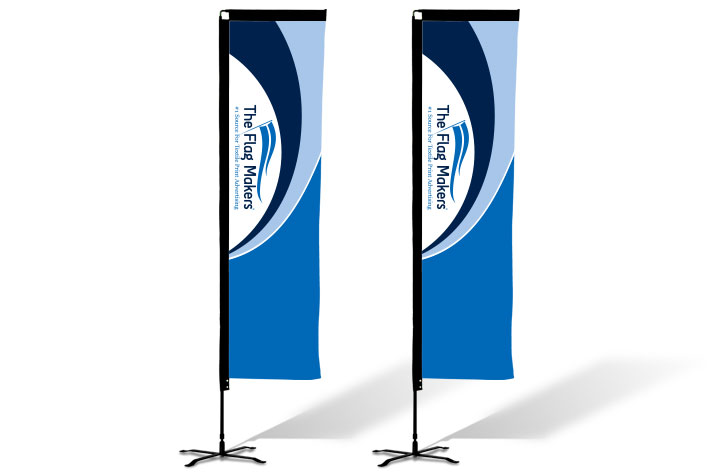 Rectangle Banner Flags