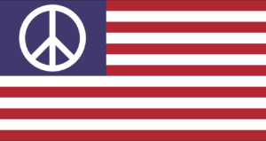 usa peace flag