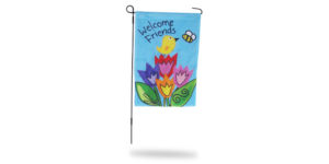 custom printed garden flags