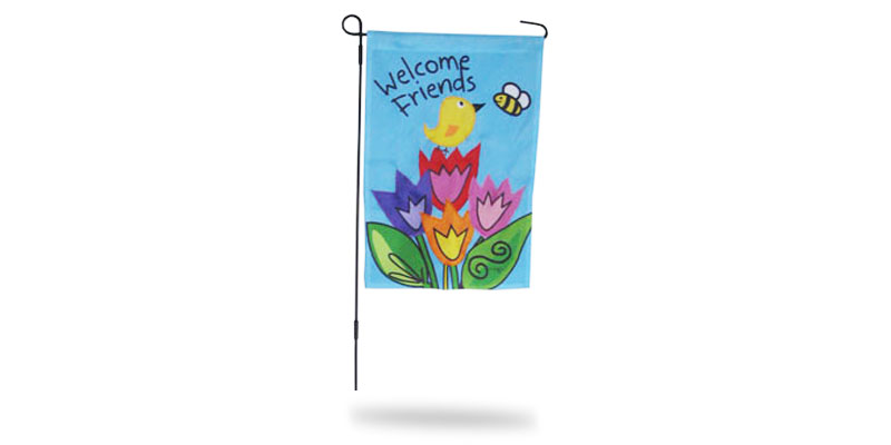 custom printed garden flags